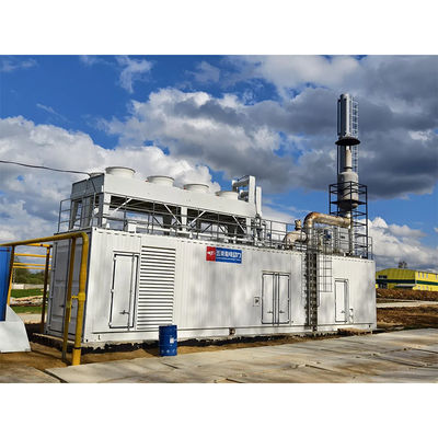 Low Emission 2000kw 2mw 2500kva Natural Gas Biogas Generator Set for Factory Continuous Power Supply