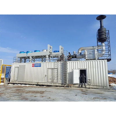 Low Emission 2000kw 2mw 2500kva Natural Gas Biogas Generator Set for Factory Continuous Power Supply