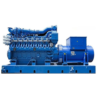 Low Emission 2000kw 2mw 2500kva Natural Gas Biogas Generator Set for Factory Continuous Power Supply